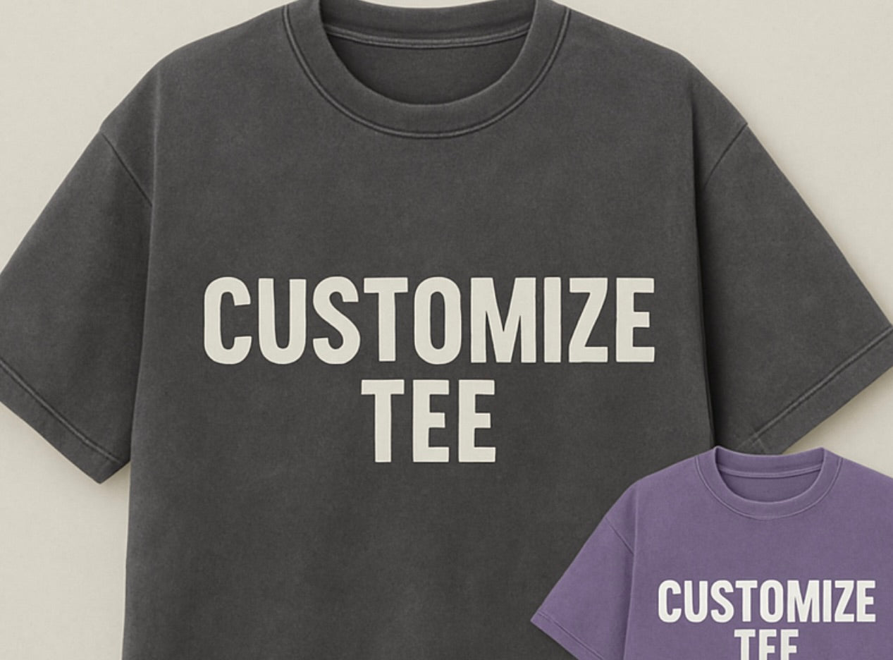 Customized T-shirt